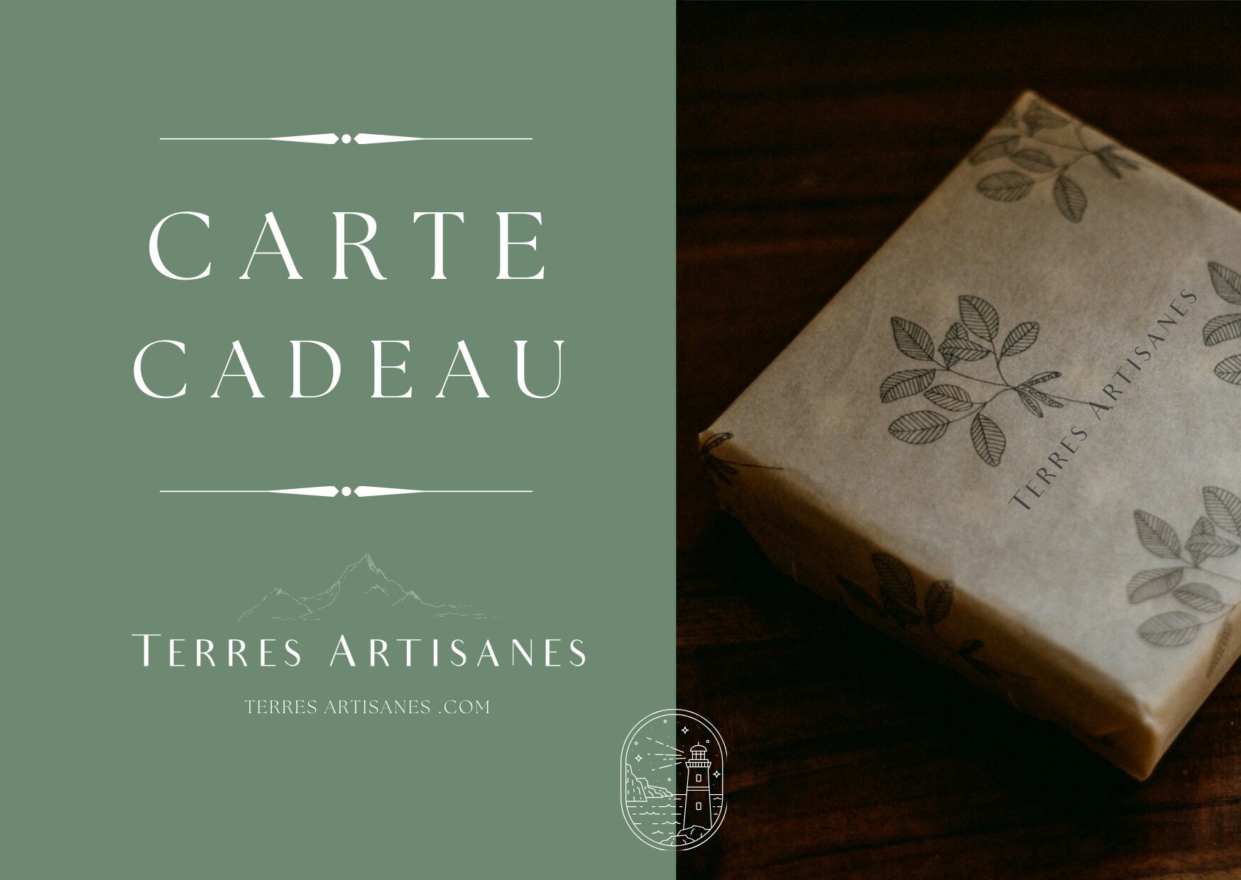 Carte Cadeau TERRES ARTISANES