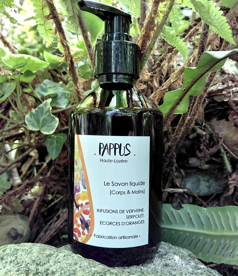 Savon liquide Bio Verveine Serpolet Orange Pappus Nature & Progrès