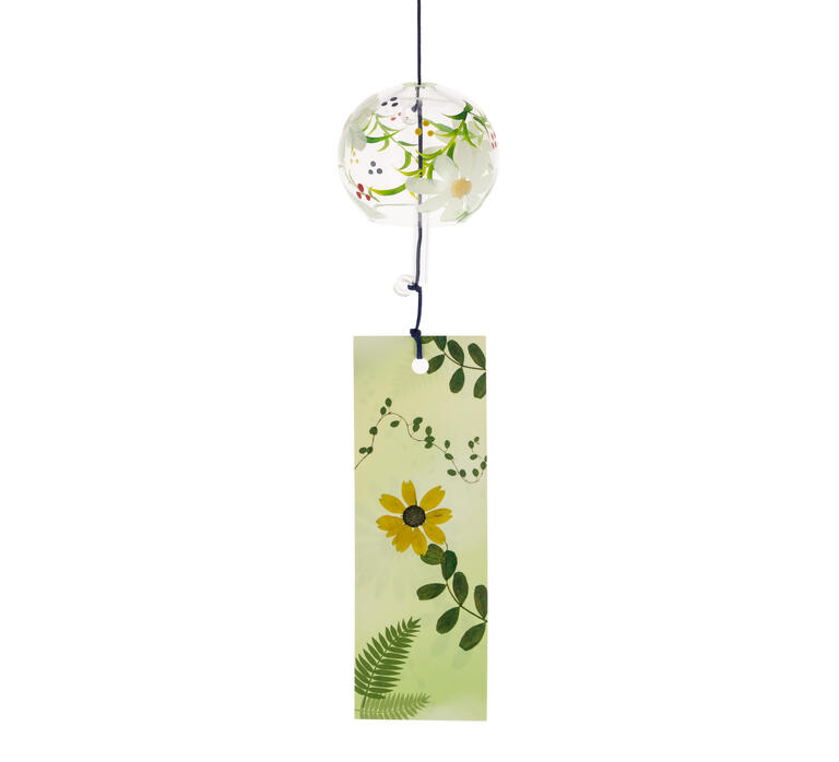 Cloche Furin cristal verre Hinagiku 5 cm JAPON