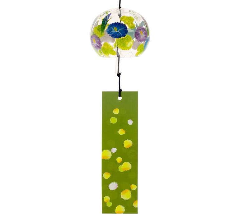 Cloche Furin cristal verre Sorairo 7 cm JAPON