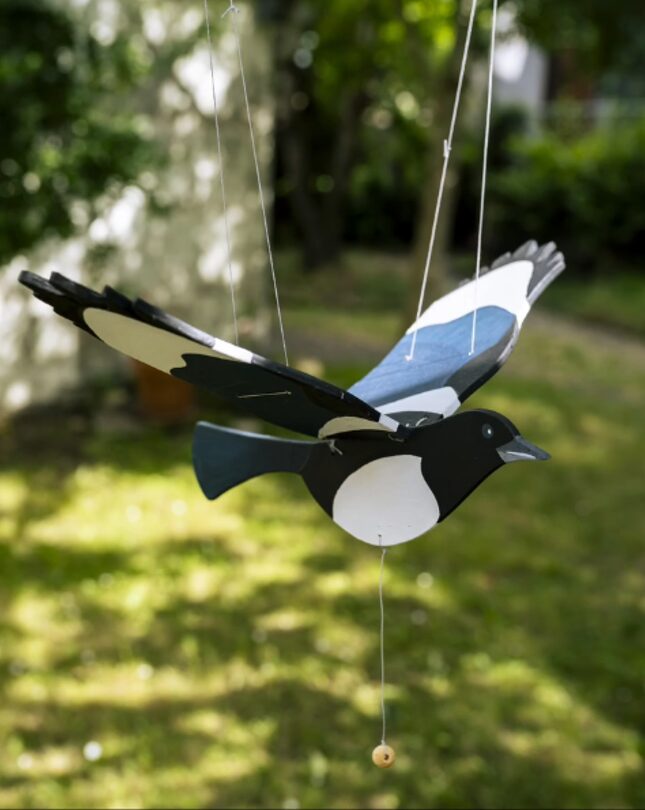 Pie Mobile Bois Claire Launay La vie rêvée des oiseaux