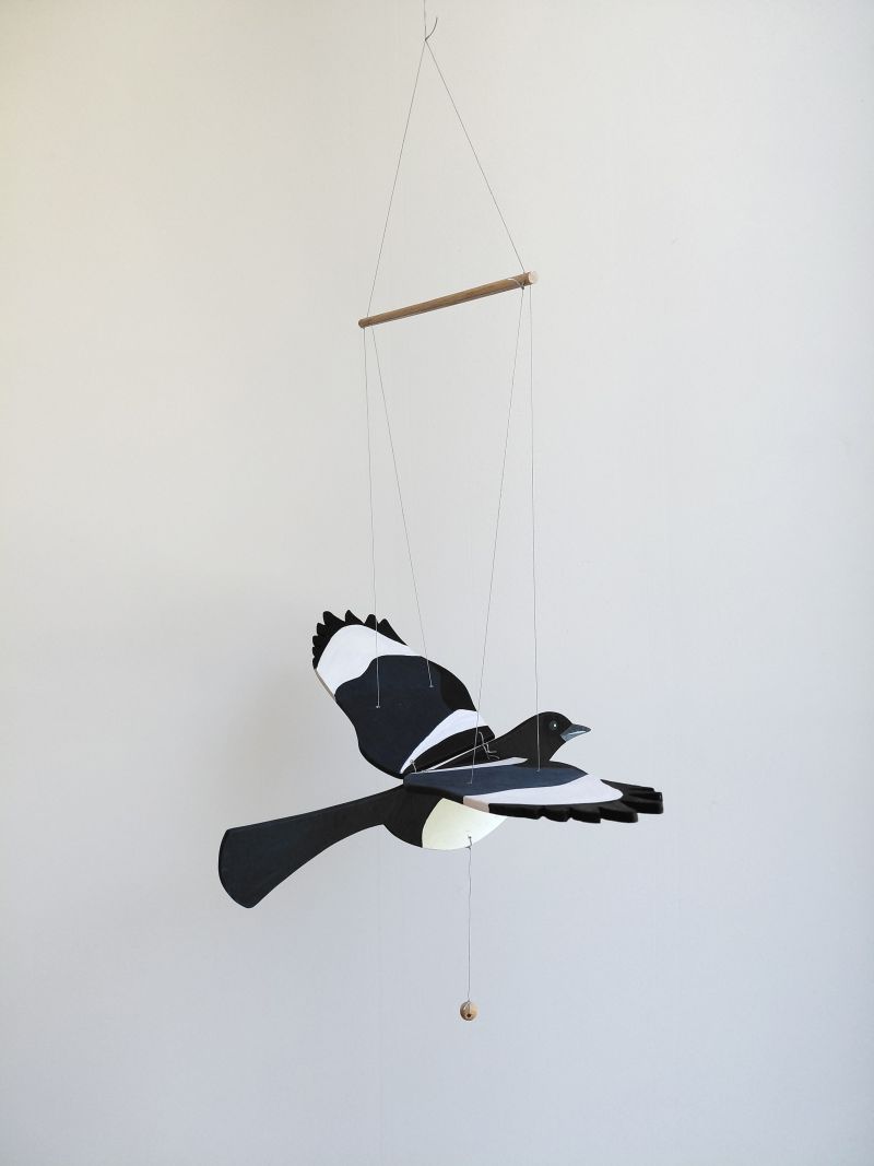 Pie Mobile Bois Claire Launay La vie rêvée des oiseaux