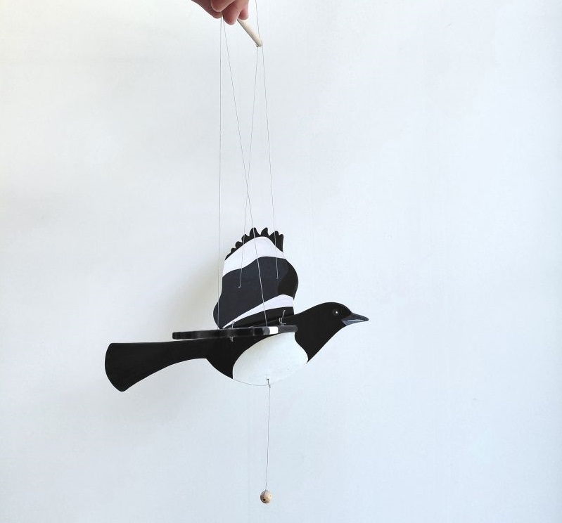 Pie Mobile Bois Claire Launay La vie rêvée des oiseaux