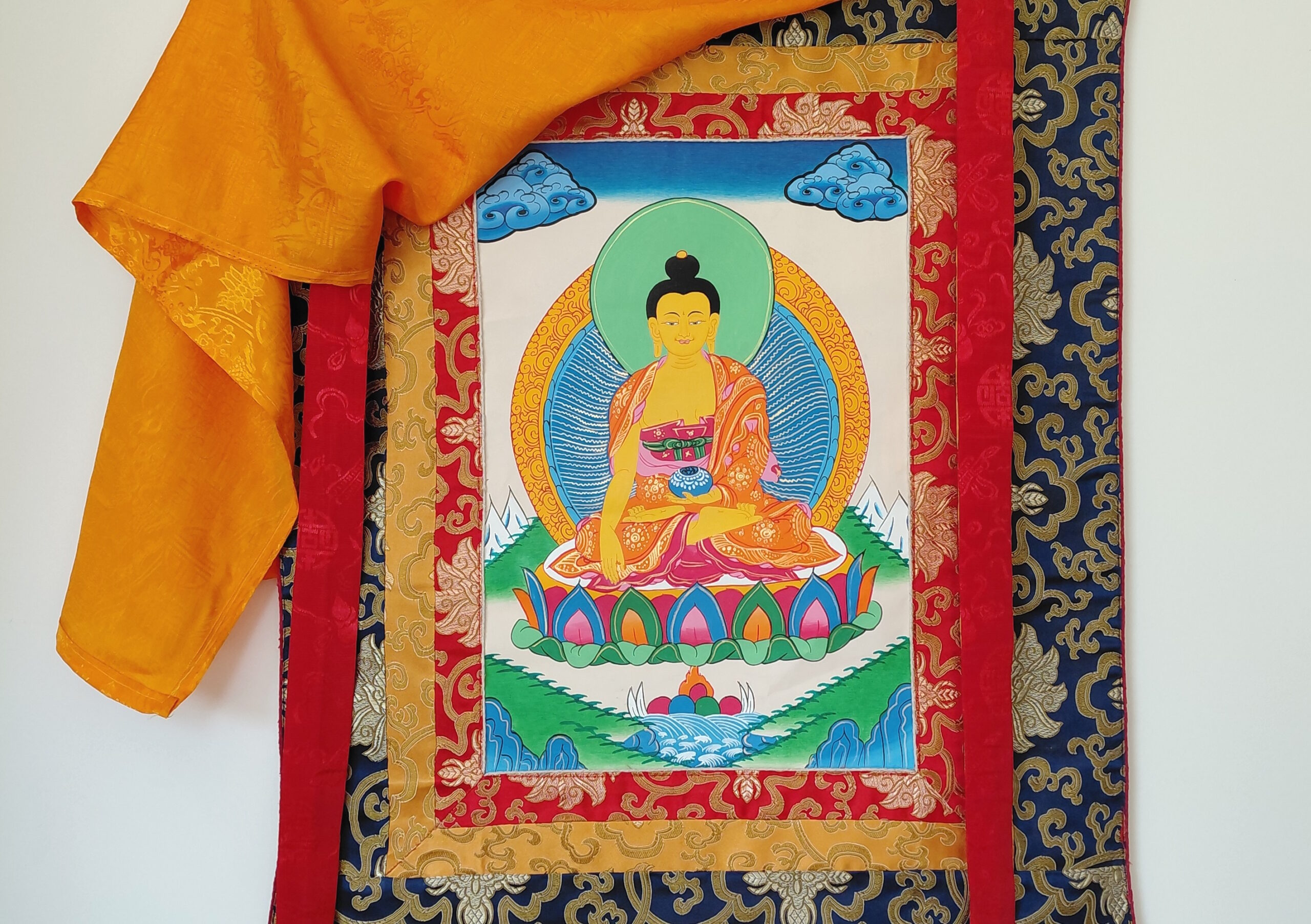 Thangka Bouddhisme Meditation