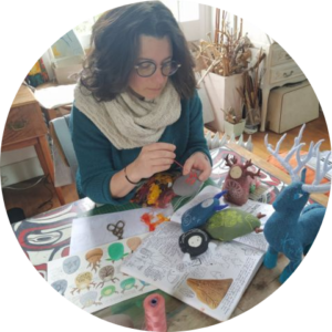 Marianne Broggi créé MOHGGI Petit peuple des Mousses