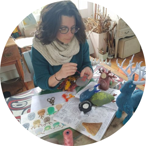 Marianne Broggi créé MOHGGI Petit peuple des Mousses