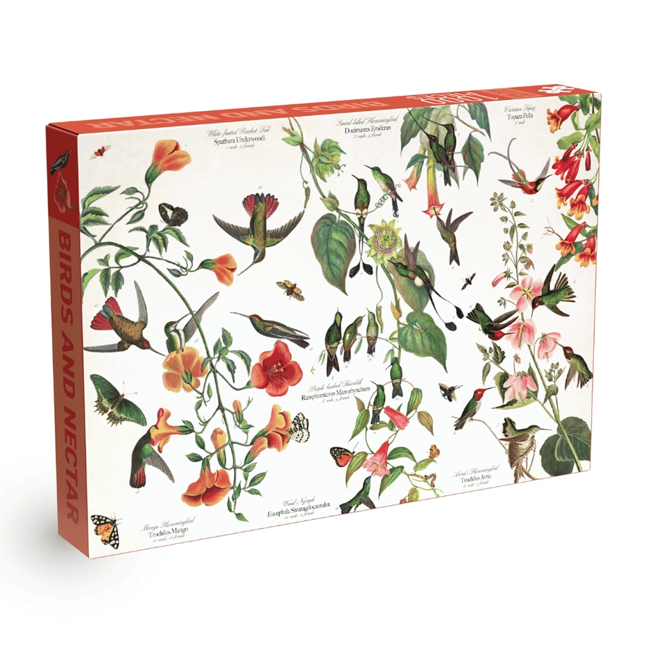 Puzzle Colibris et Fleurs Penny Puzzle Danemark