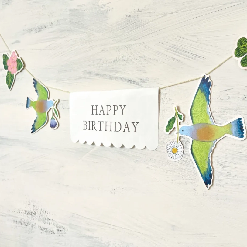 Carte Mobile Saison Botanique à Suspendre Midori Asano Japon