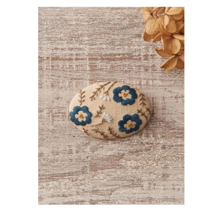 Kit broderie Fleurs Japon