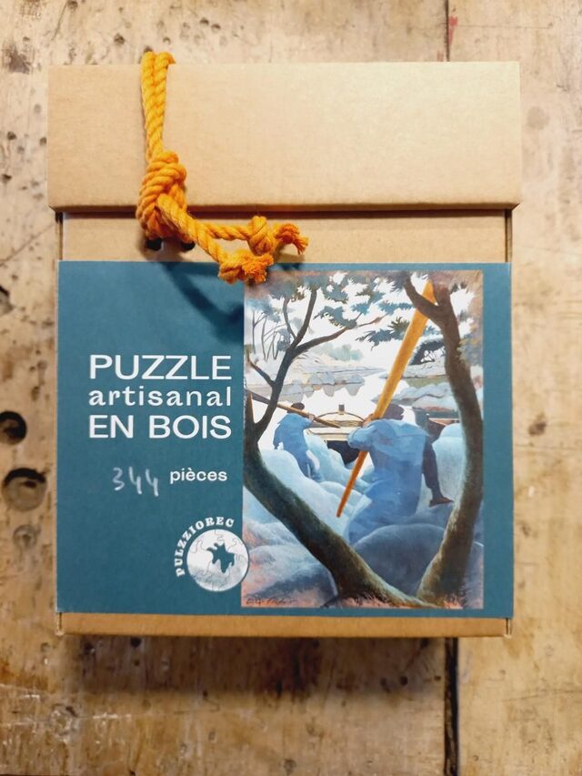 Puzzle art en bois PULLZIOREC Bretagne Made in France Artisanal