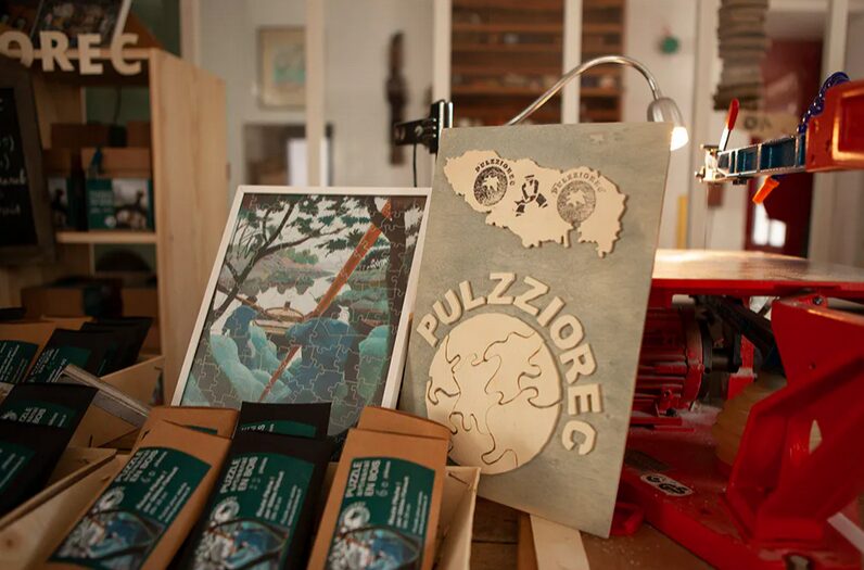 Puzzle art en bois PULLZIOREC Bretagne Made in France Artisanal