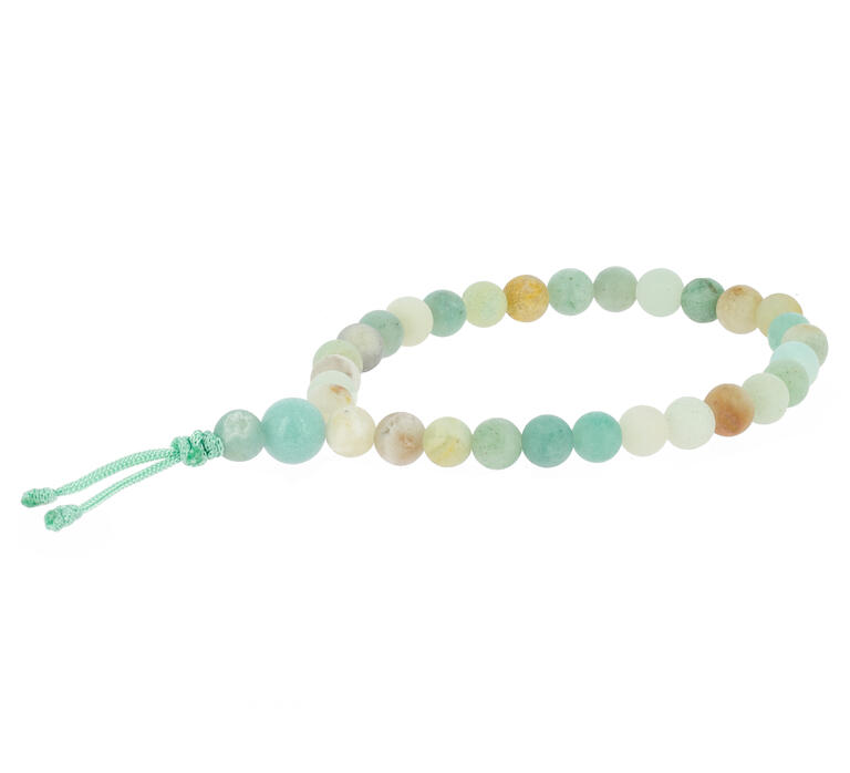 Bracelet mala Amazonite Mate