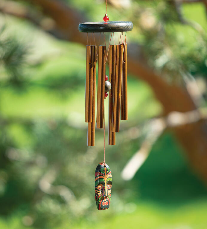 Carillon Vent Maori Artisanat Woodstock Chime Nouvelle Zélande