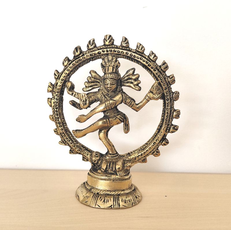 Statuette Shiva dansant Artisanat Méditation TERRES ARTISANES